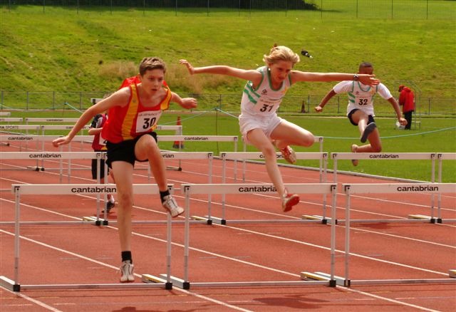 Young Athletes in action