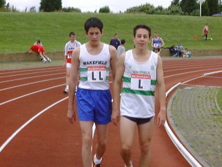 John Uridge & Matt Young - U17 200m