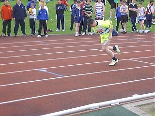 John Fletcher U15 4x100m