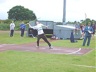 James Wild - U17 Javelin